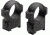 Burris Rifle Scope Ring Mounts, CZ 550, Long Action, Medium, 1 in Tube, Gloss, Black, 420130