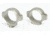 Burris Standard 1 Inch Ring pairs Low, Nickel