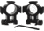 CounterSniper Optics Scope Mount Set w/ Picatinny Rail - 30 MM Tall, Black DOH371