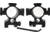 CounterSniper Optics Scope Mount Set with Pictainny Rail - 30MM Medium, Black DOH405