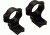 CVA Z2 Alloy Integral Ring-Base, Medium, Black 80930