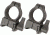CVA Z2 Alloy QD Scope Rings, High, Black 80926
