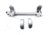 DNZ Products Game Reaper Scope Mount - Kimber 8400 Short Action, Low Ring, 1 in Tube, Silver, 10800s