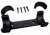 DNZ Products Game Reaper Scope Mount - Savage Flat Back Receiver, Medium Ring, Left Hand, 1 in Tube, Black Matte, 24200