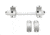 DNZ Products Game Reaper Scope Mount, Winchester Model 70 WSM, 1 in Tube, Medium Ring, Silver, 17600