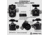 Double Tap Industries Stronghold Aluminum Shooting Tripod w/Ball Head, Black, TRI-A-002BH