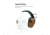 Earmor Sport Shooting ElectronicEar Muffs w/ Foam Earpads, 22dB, Coyote Brown, M300A-CB