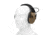 Earmor Sport Shooting ElectronicEar Muffs w/ Foam Earpads, 22dB, Coyote Brown, M300A-CB