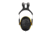 Earmor Sport Shooting Low Profile Passive Ear Muffs, 28dB, Yellow, C06-Yellow