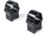 EAW Classical Shape Blue Line Roll Off Scope Mount, Diameter 30mm, Height 18mm, Screw, Black, Small, 471003018021