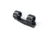 EAW German Tactical Mount Extended Fixed Blockmount, Tube Diameter 30mm, Height 19mm, Extension 70mm, Screw, Black, 62006