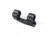 EAW German Tactical Mount Extended Fixed Blockmount, Tube Diameter 30mm, Height 23mm, Extension 70mm, Screw, Black, 62007