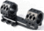 EAW German Tactical Mount Extended Fixed Blockmount, Tube Diameter 30mm, Height 23mm, Extension 70mm, Screw, Black, 62007