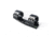 EAW German Tactical Mount Extended Fixed Blockmount, Tube Diameter 34mm, Height 15mm, Extension 70mm, Screw, Black, 62008