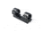 EAW German Tactical Mount Fixed Blockmount, Tube Diameter 30mm, Height 19mm, Screw, Black, 62002