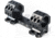 EAW German Tactical Mount Fixed Blockmount, Tube Diameter 30mm, Height 19mm, Screw, Black, 62002