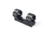 EAW German Tactical Mount Fixed Blockmount, Tube Diameter 34mm, Height 19mm, Screw, Black, 62004