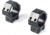 EAW Tactical Shape Blue Line Roll Off Scope Mount, Diameter 36mm, Height 10mm, Screw, Black, Small, 472003610021