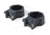 EAW Tactical Shape Blue Line Roll Off Scope Mount, Diameter 36mm, Height 15mm, Screw, Black, Small, 472003615021