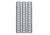 ERGO 18-slot Ladder Low-Pro Rail Cover, 3-Pack, Grey, 4373-3PK-GREY-B
