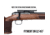 Evolution Gun Works HD Picatinny Scope Mount, CZ 452/CZ 453/CZ 455/CZ 511, Standard Action, 0 MOA, Matte Black Hardcoat, 80910
