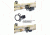 GG&amp;G Benelli M4 Sling and Flashlight Combo Mount, Black GGG-1689