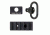 GG&amp;G SLiC Thing - Quick Detach Heavy Duty Sling Swivel &amp; Light Combo Mount GGG-1228HD