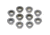 Grizzly Industrial Carbide Inserts RDMT for Steel, Stainless, pk. of 10 T10387