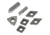 Grizzly Industrial YG6X TiN Insert Set (7) for T10293 - Aluminum T23903