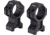 GUNNR Gulltoppr 30mm Riflescope Rings, 1.5in, Black, MON-FT15-30