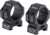 GUNNR Gulltoppr 30mm Riflescope Rings, 1in, Black, MON-FT01-30