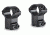 Hawke Sport Optics Dovetail Match Series Rifle Scope Rings - 2-Pieces, 1in, High, Black, 22102