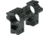Hawke Sport Optics 2pc 1in. 9-11mm High Tactical, Black HM7405
