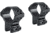 Hawke Sport Optics Dovetail Match Series Rifle Scope Rings - 2-Pieces, 30mm, High, Black, 22108