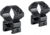 Hawke Sport Optics Match Series Weaver Scope Rings - 2 Pieces, 30mm, High, Black, 22117
