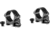 Hawke Sport Optics Professional Steel 30mm Weaver Scope Rings - 2-Pieces, Low, Black, 23105