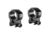 Hawke Sport Optics Tactical Rings Weaver - 2-Pieces, 30mm, High, Black, 24117