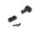 Hi-Lux Optics Winchester 1885 Mounting Kit, Posa and Crescent Cut Front and Rear, Black, W1885MT-C