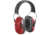 Howard Leight Honeywell L1 Leightning Ear Muffs, 25dB, Red/Black, RWS-53006