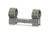 Huskemaw Crossfield Scope Mount/Ring Combo, 60 MOA, Silver, 20CRB
