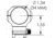 Kinetic Development Group SIDELOK Cantilever Modular Mount Scope Rings, 34mm, SID5-141