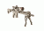 Kinetic Development Group sidelok cantiliever Scope Ring Mount Modular Kit 1&quot;, Black, SID5-142