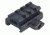 Leapers UTG 0.5 inch High 3 Slot Low Profile Compact Riser Mount MNT-RS05S3