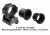 Leapers UTG 30mm Flip-to-Side, Picatinny/Weaver QD Ring Mount, _x000D_ RG-MF30QS