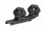 Leapers UTG ACCU-SYNC 1in Medium Profile 34mm Offset Picatinny Rings, Matte Black, _x000D_ AIR11834