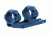 Leapers UTG Accu-Sync 30mm Medium Profile 34mm Offset Pic. Rings, Blue Anodize AIR31834AB