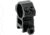 Leapers UTG ACCUSHOT 1in/2PCs High Profile Picatinny/Weaver Rings, Black, RGWM-25H4