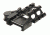 Leapers UTG LE Rated Tri-Rail/2 Slot Angle Mount w/Integral QD Lever Lock System MAT022255