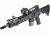 Leapers UTG PRO Model 4/AR15 Extended Car Length Drop-in Quad Rail, Front Extension, MTU015