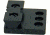 Leatherwood Off-set Plate with Base